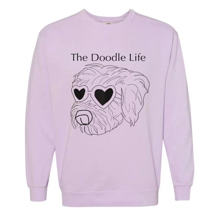 Doodle Life Garment-Dyed Sweatshirt