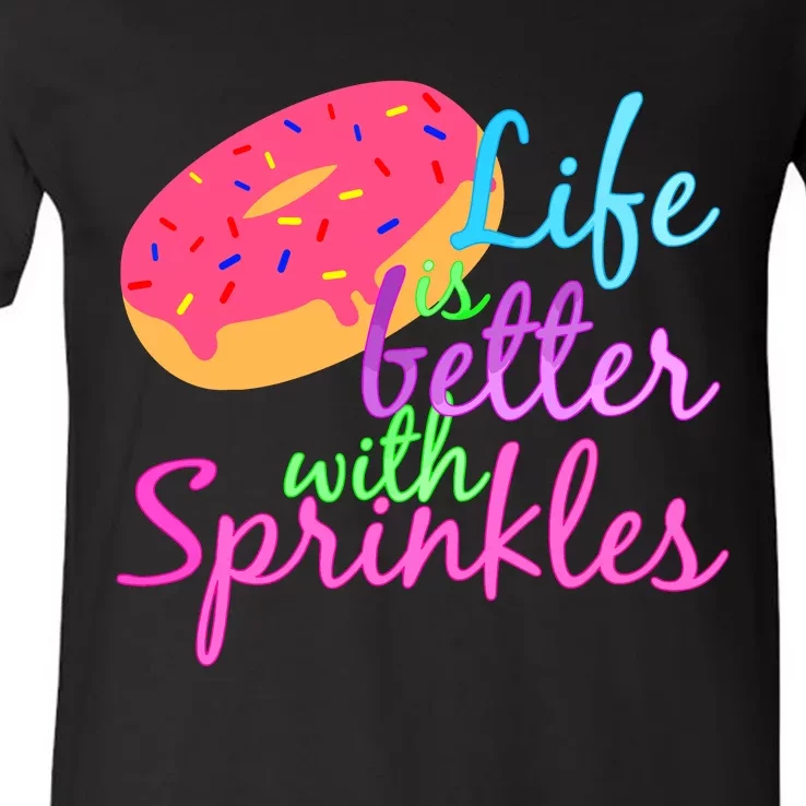 Doughnut Lover V-Neck T-Shirt