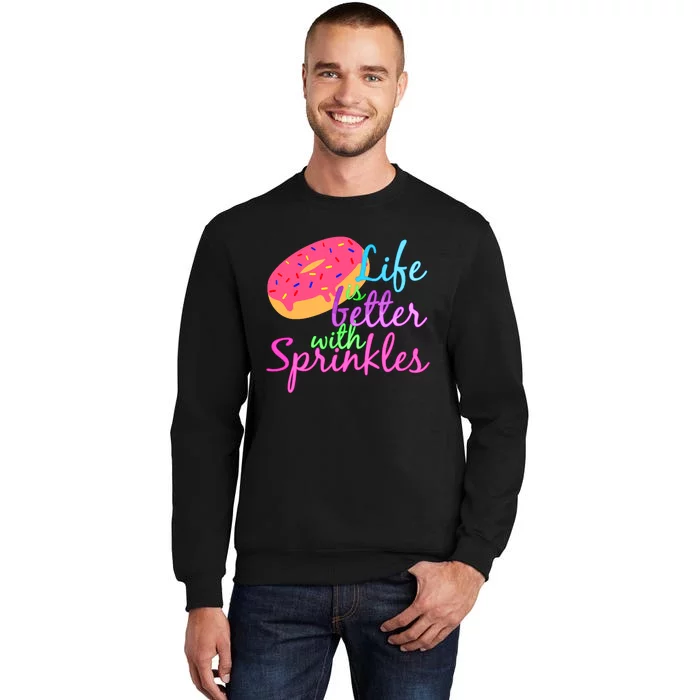 Doughnut Lover Tall Sweatshirt