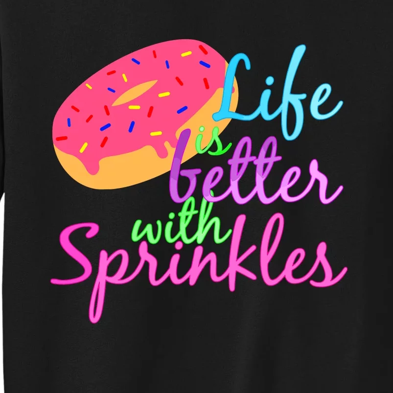 Doughnut Lover Tall Sweatshirt