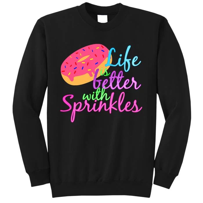 Doughnut Lover Tall Sweatshirt