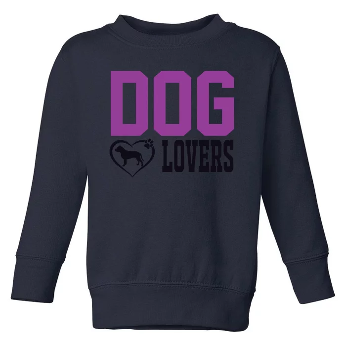 Dog Lovers Toddler Sweatshirt