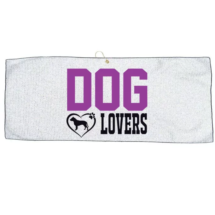 Dog Lovers Large Microfiber Waffle Golf Towel