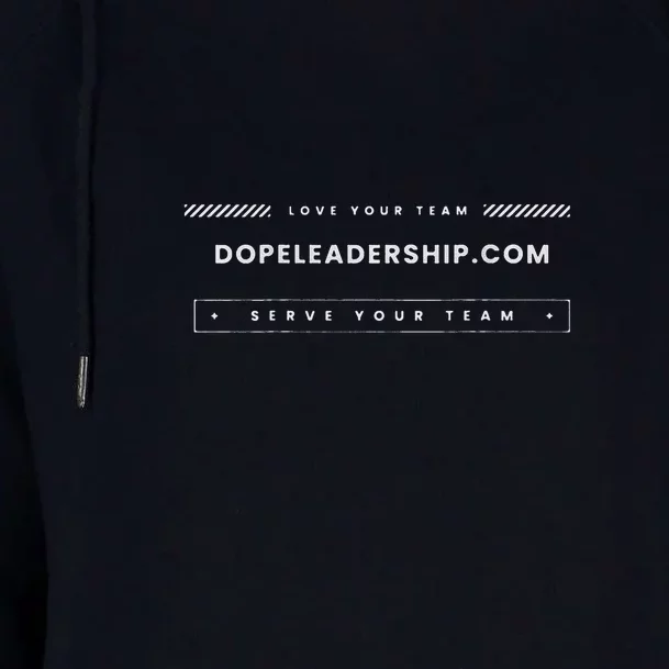 Dope Leader Womens Funnel Neck Pullover Hood