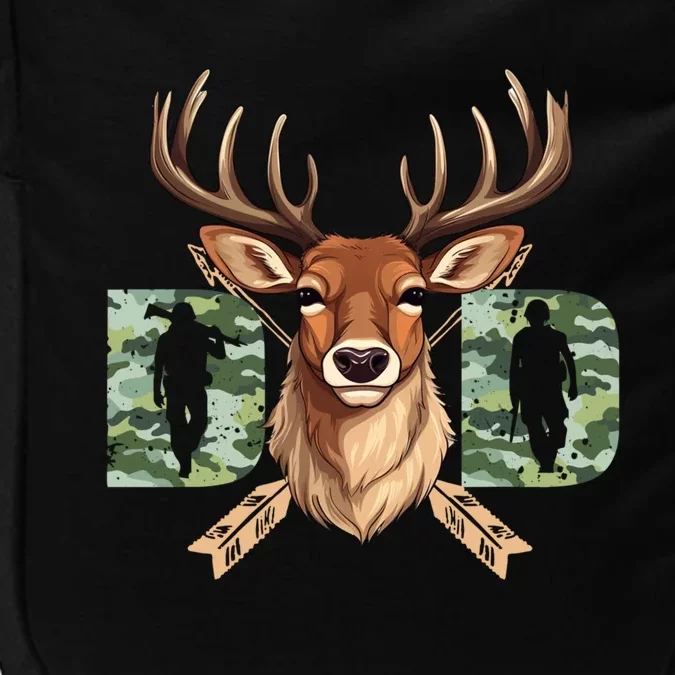 Dad Life Deer Dad Best Buckin Dad Ever Great Gift Impact Tech Backpack