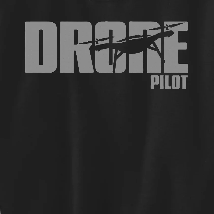 Drone Life Design For Drone Pilot And Drone Operator Kids Sweatshirt