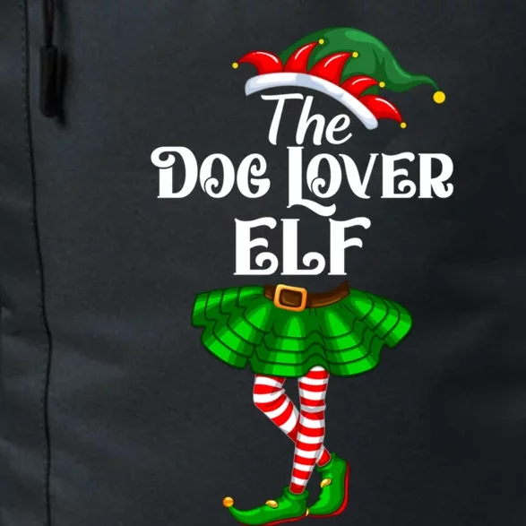 Dog Lover Elf Christmas Costume Matching Family Elf Squad Gift Daily Commute Backpack