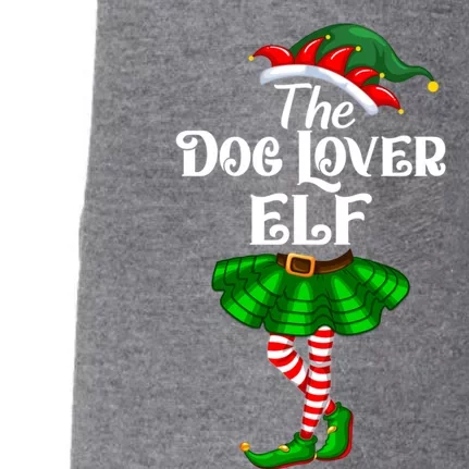 Dog Lover Elf Christmas Costume Matching Family Elf Squad Gift Doggie 3-End Fleece Hoodie