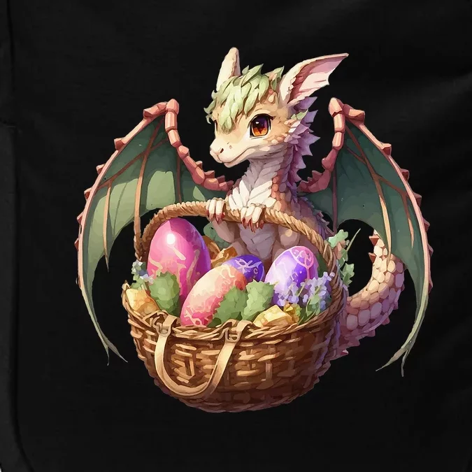 Dragon  Lover - Easter Eggs Basket Impact Tech Backpack