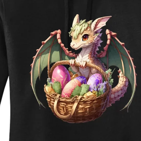 Dragon  Lover - Easter Eggs Basket Women's Pullover Hoodie