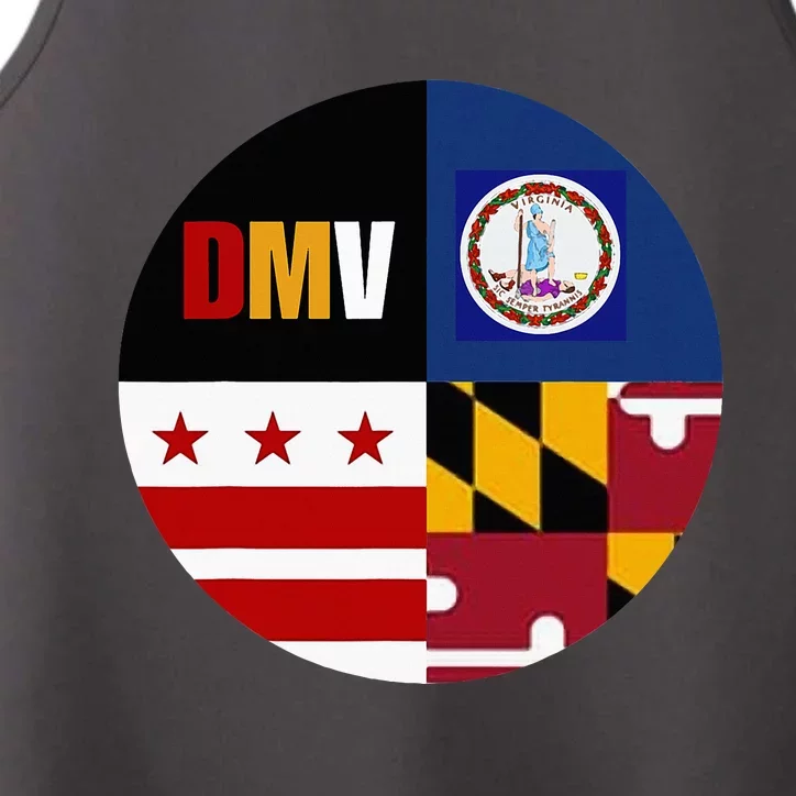 Dmv Love Embrace The Capital Region Performance Tank