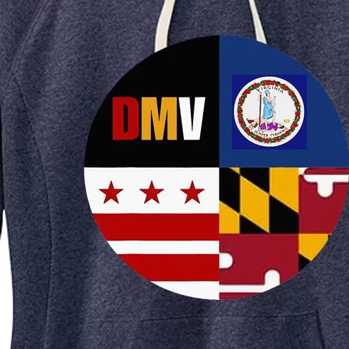 Dmv Love Embrace The Capital Region Women's Fleece Hoodie