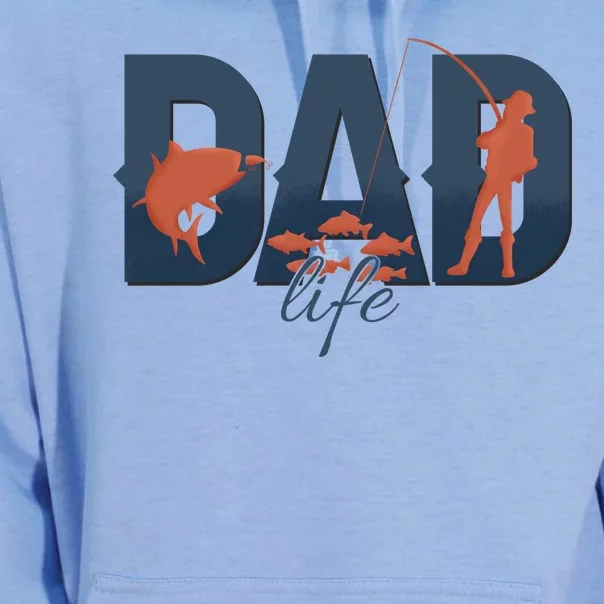 Dad Life Fishing Lover Fathers Day Gift Unisex Surf Hoodie