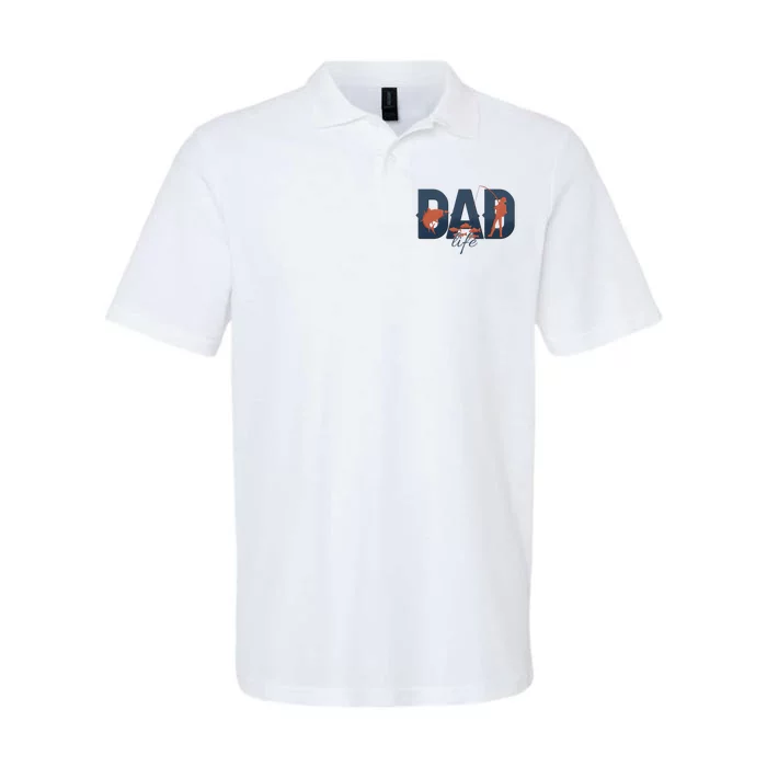 Dad Life Fishing Lover Fathers Day Gift Softstyle Adult Sport Polo