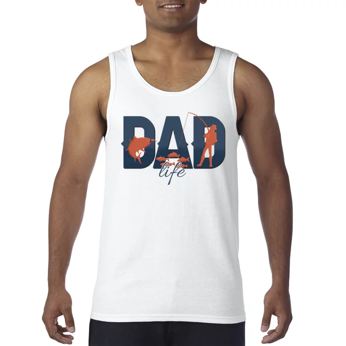 Dad Life Fishing Lover Fathers Day Gift Tank Top