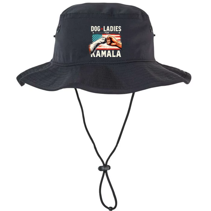 Dog Ladies For Kamala Vice President 2024 Kamala Harris Legacy Cool Fit Booney Bucket Hat