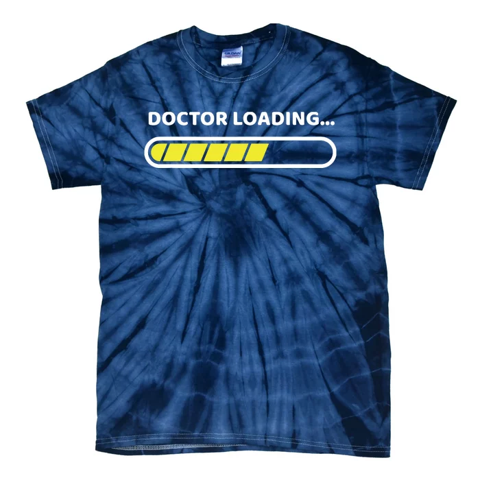 Doctor Loading Future Doctor Medicine Tie-Dye T-Shirt