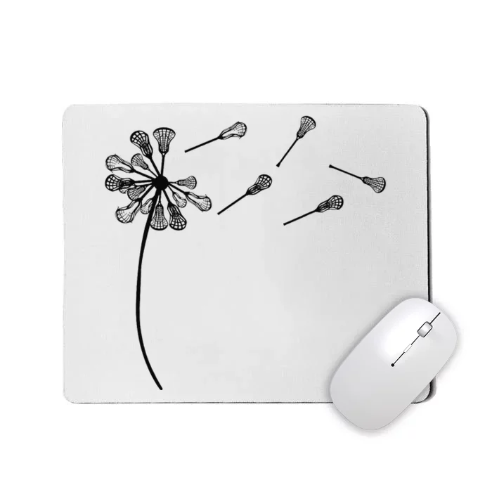 Dandelion Lacrosse for Lacrosse Player Mousepad