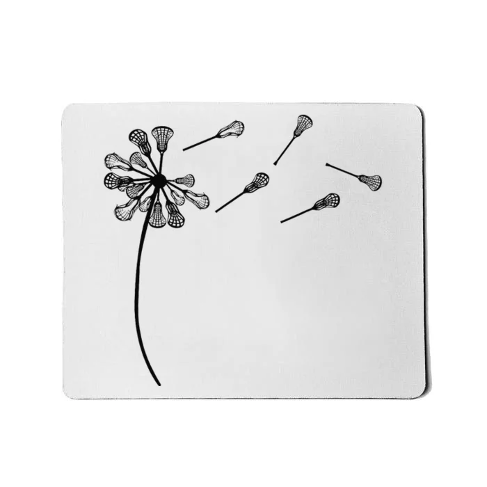 Dandelion Lacrosse for Lacrosse Player Mousepad