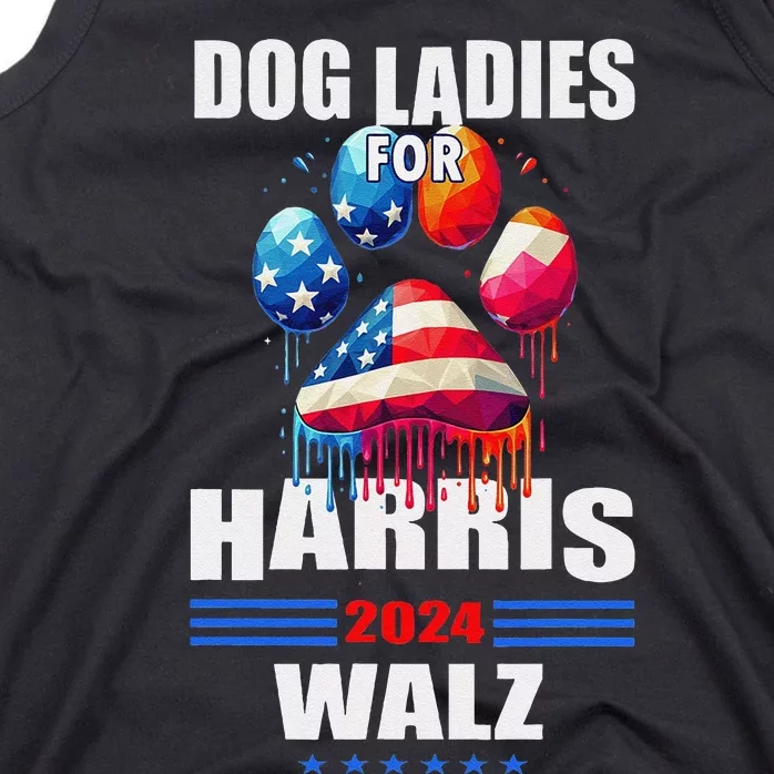 Dog Ladies For Harris Walz 2024 Tank Top