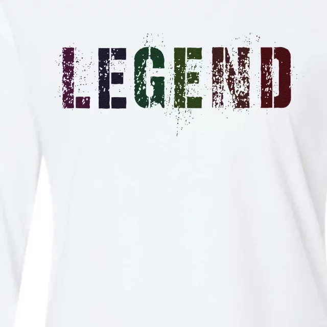 Drafting Legend Fantasy Football Basketball Genius Newbie Womens Cotton Relaxed Long Sleeve T-Shirt