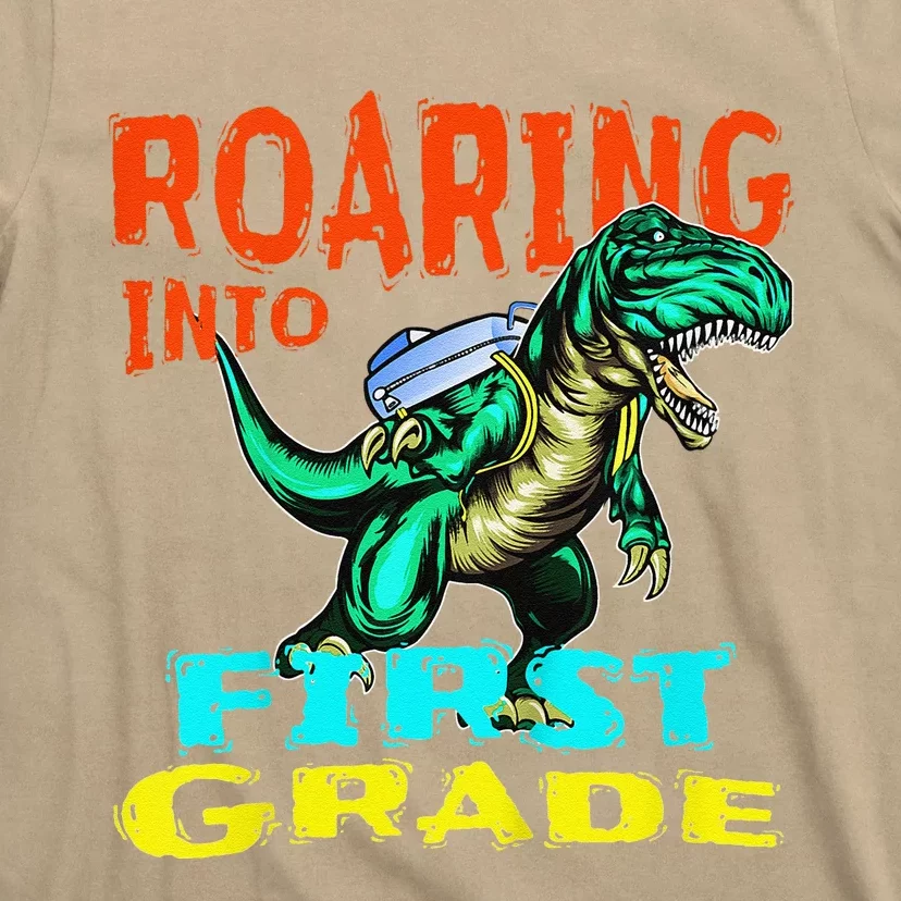 Dino Lover First Day Of School Outfit 1st Grade Tee T-Shirt