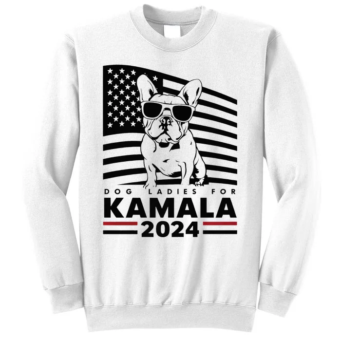 Dog Ladies For Kamala Harris 2024 Sweatshirt