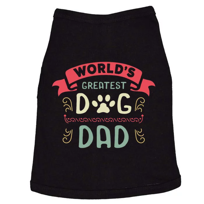 Dog Lover Fathers Day Doggie Tank