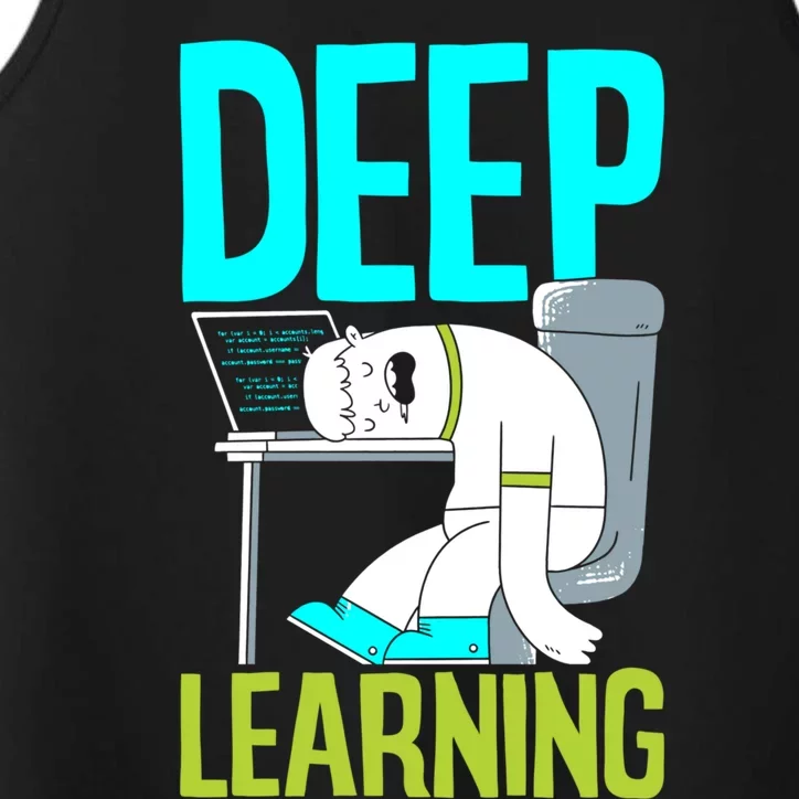 Deep Learning Funny Artificial Intelligence Machine Learning Gift Performance Tank