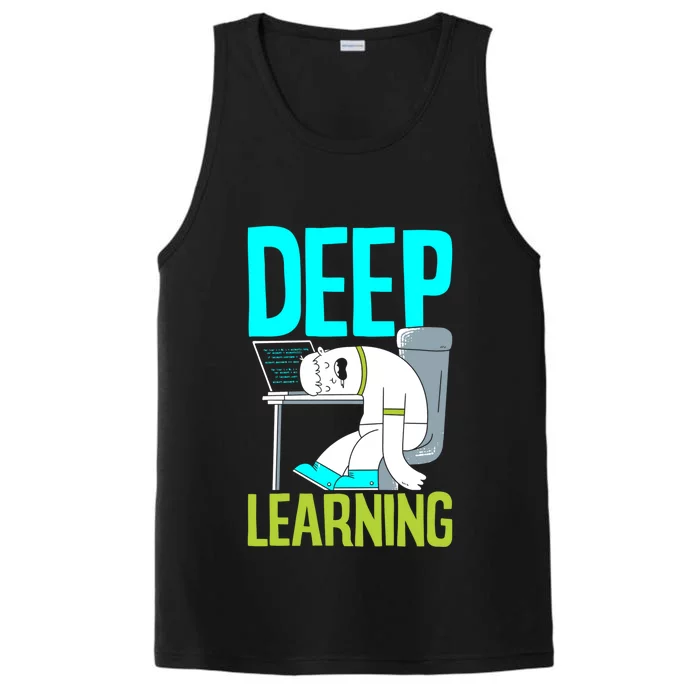 Deep Learning Funny Artificial Intelligence Machine Learning Gift Performance Tank