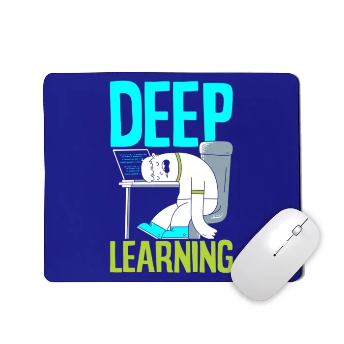 Deep Learning Funny Artificial Intelligence Machine Learning Gift Mousepad