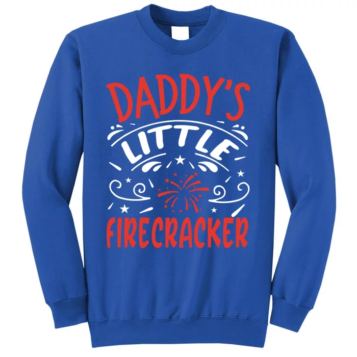 Daddys Little Firecracker Gift Sweatshirt