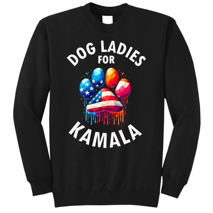 Dog Ladies For Kamala Childless Dog Ladies Sweatshirt