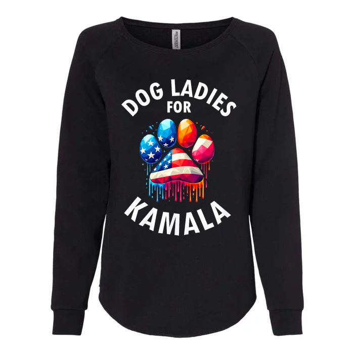 Dog Ladies For Kamala Childless Dog Ladies Womens California Wash Sweatshirt