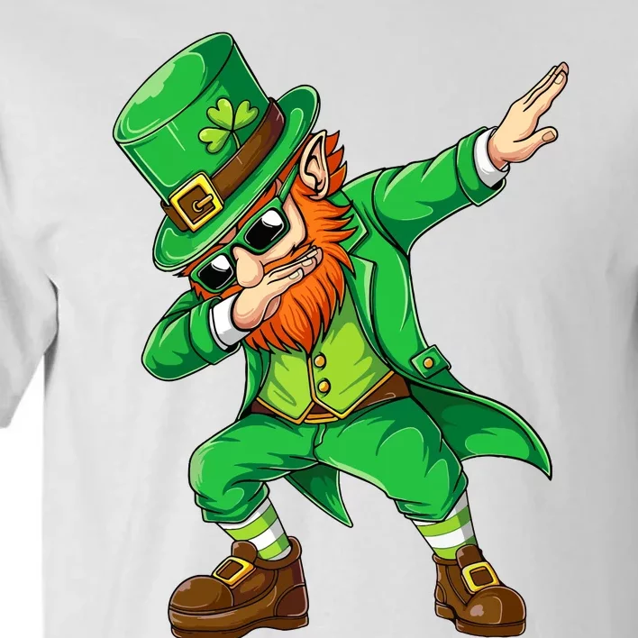 Dabbing Leprechaun Funny Gift St Patricks Day Tall T-Shirt