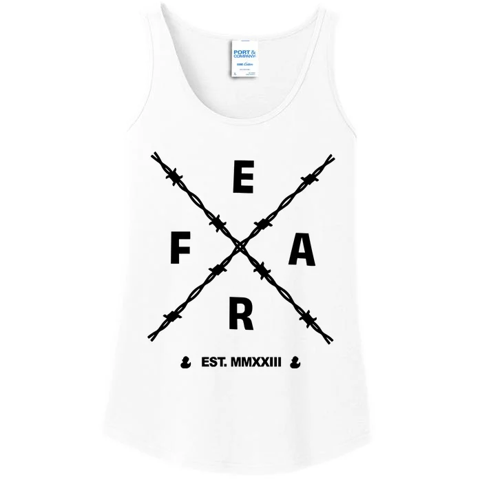 Dakota Laden Fear Gear Fxexaxr Ladies Essential Tank