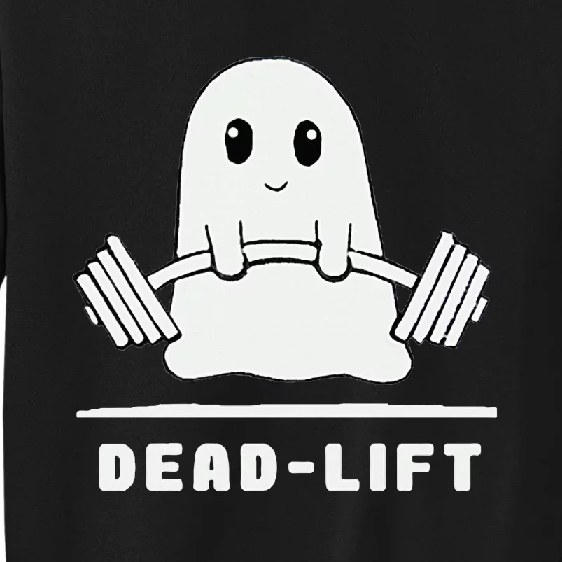 Dead Lift Ghost Halloween Funny Ghost Gym Sweatshirt