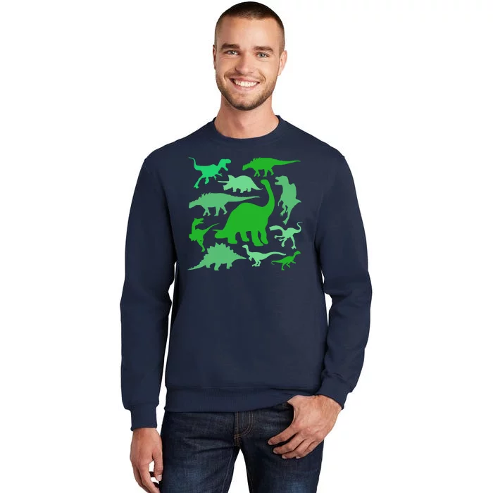 Dinosaur Lover Gift Tall Sweatshirt