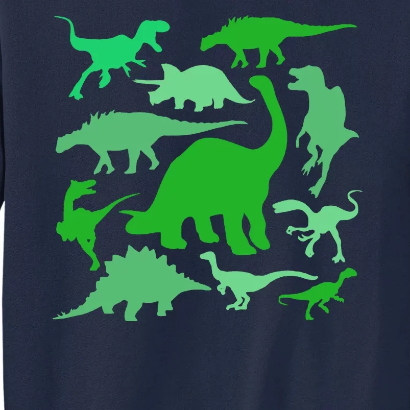 Dinosaur Lover Gift Tall Sweatshirt