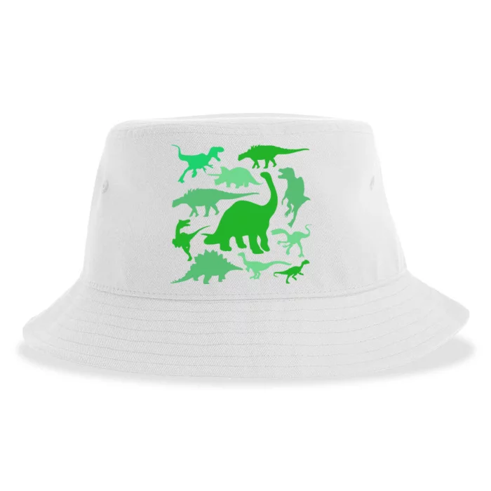 Dinosaur Lover Gift Sustainable Bucket Hat