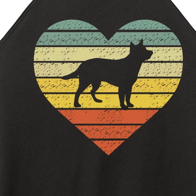 Dog Lover Graphic Women’s Perfect Tri Rocker Tank