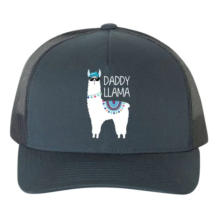 Daddy Llama Gift For Men Papa Yupoong Adult 5-Panel Trucker Hat