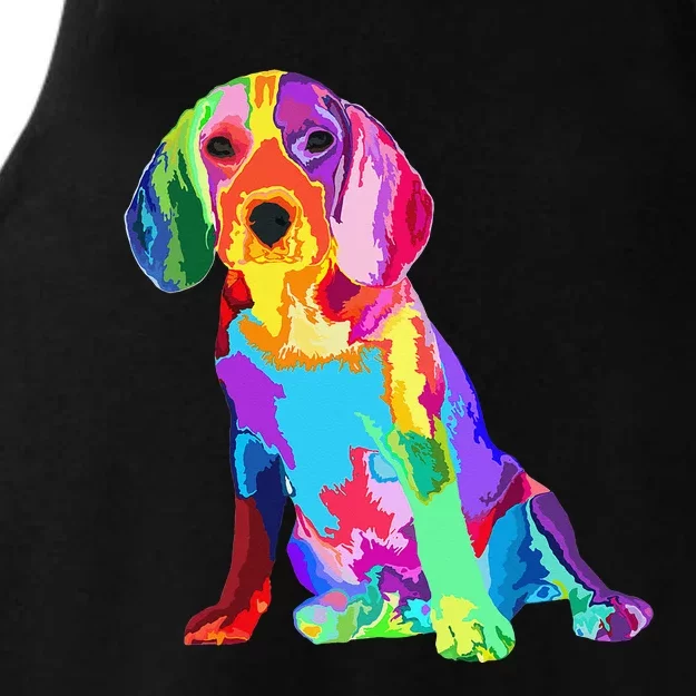 Dog Lover Gifts For 's Beagle Ladies Tri-Blend Wicking Tank