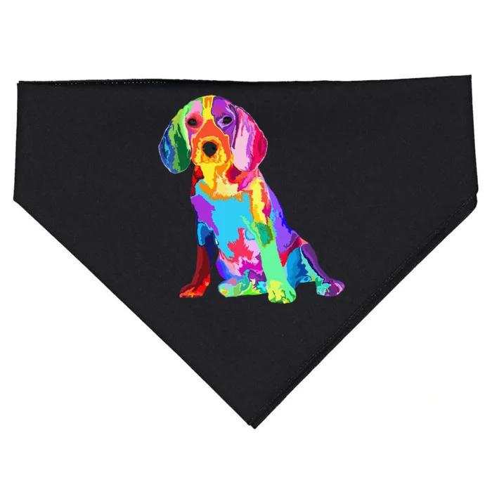 Dog Lover Gifts For 's Beagle USA-Made Doggie Bandana