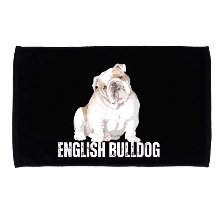 Dog Lover Gifts Bulldog Womens English Bulldog Men Microfiber Hand Towel