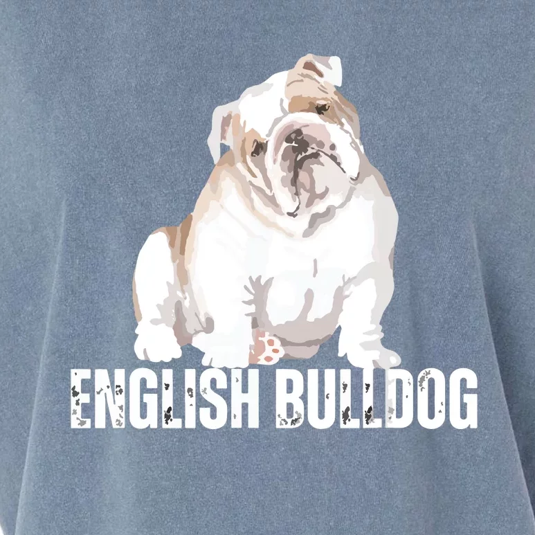 Dog Lover Gifts Bulldog Womens English Bulldog Men Garment-Dyed Women's Muscle Tee