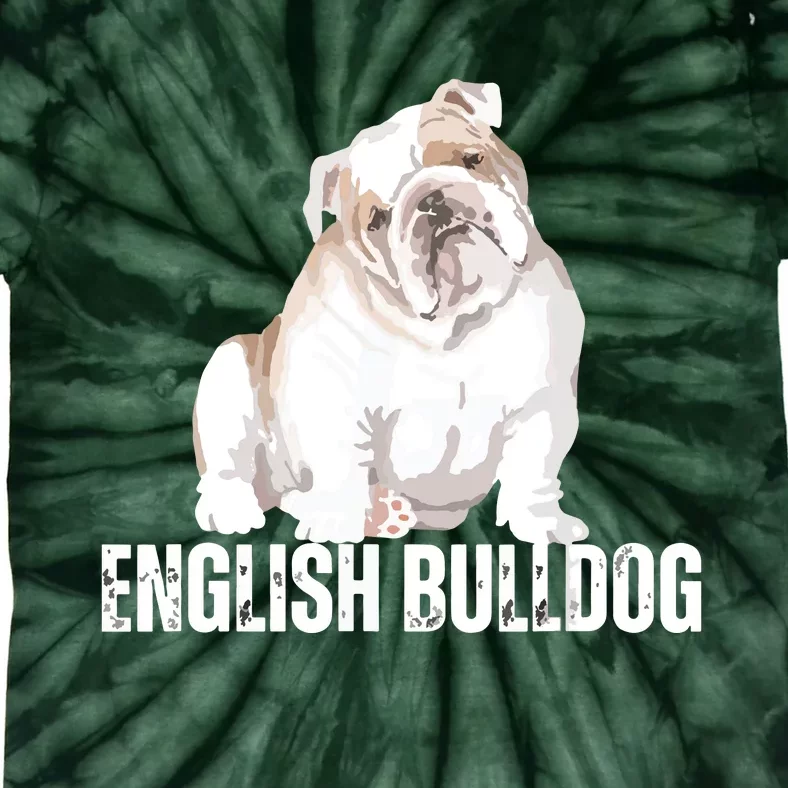 Dog Lover Gifts Bulldog Womens English Bulldog Men Tie-Dye T-Shirt