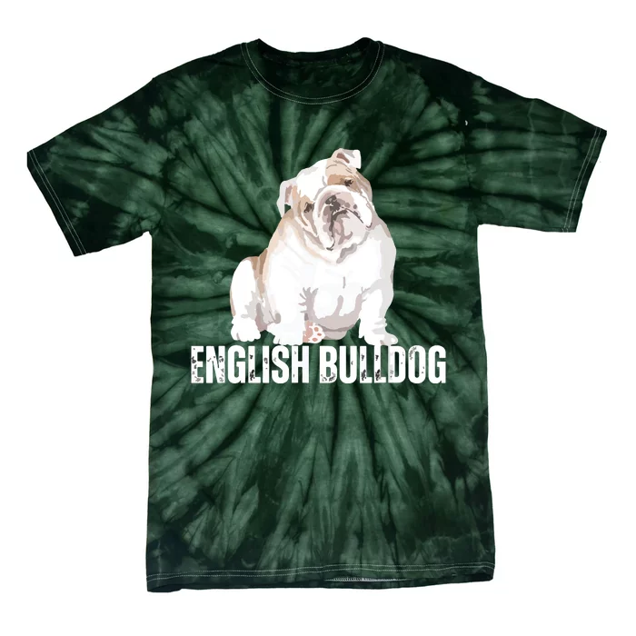 Dog Lover Gifts Bulldog Womens English Bulldog Men Tie-Dye T-Shirt