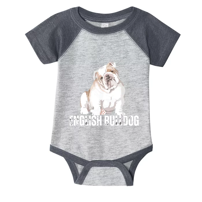 Dog Lover Gifts Bulldog Womens English Bulldog Men Infant Baby Jersey Bodysuit