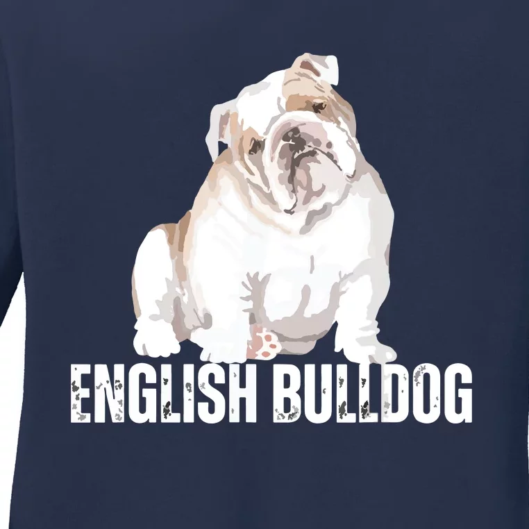 Dog Lover Gifts Bulldog Womens English Bulldog Men Ladies Long Sleeve Shirt